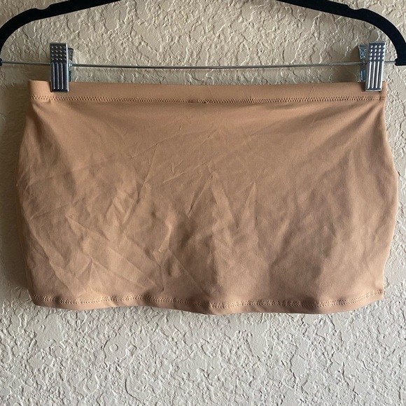 Skims Swim Micro Mini Skirt, Ochre, XXS - New - Picture 4 of 7